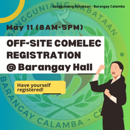 𝐅𝐢𝐫𝐬𝐭-𝐓𝐢𝐦𝐞 𝐕𝐨𝐭𝐞𝐫𝐬 𝐬𝐚 𝐂𝐚𝐥𝐚𝐦𝐛𝐚, 𝐊𝐮𝐲𝐨𝐠 𝐓𝐚!