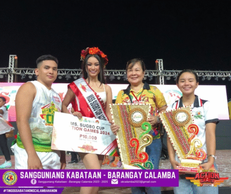 Congratulations to 𝗠𝘀. 𝗗𝗲𝗻𝗶𝘀𝗲 𝗣𝗲𝗿𝗮𝗹𝗲𝘀, our 𝗠𝘀. 𝗦𝘂𝗴𝗯𝗼 𝗖𝘂𝗽 𝗔𝗰𝘁𝗶𝗼𝗻 𝗚𝗮𝗺𝗲𝘀 2024!