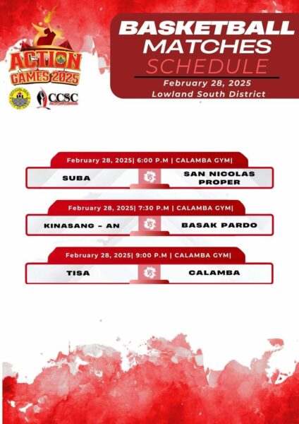 Action Games 2025 – Barangay Basketball